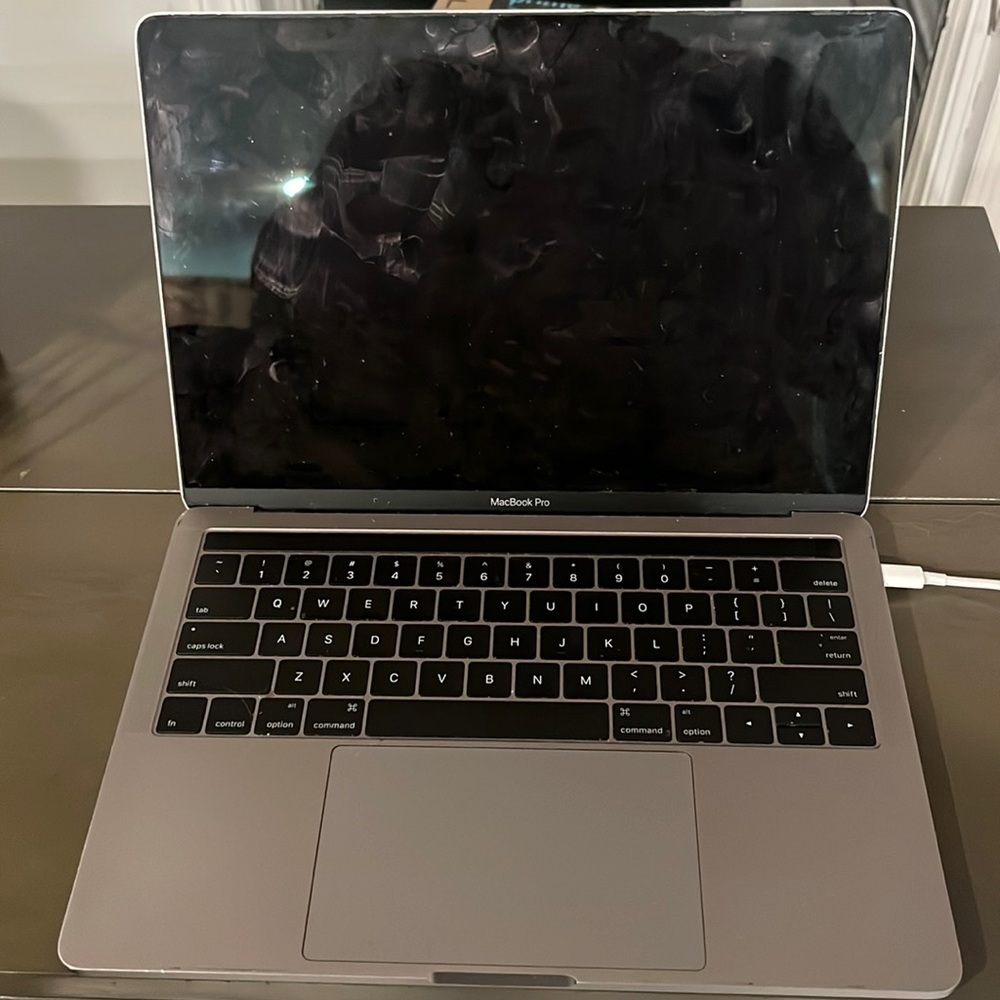 MACBOOK WITH TOUCH BAR and CHARGER ⭐️BROKEN⭐️